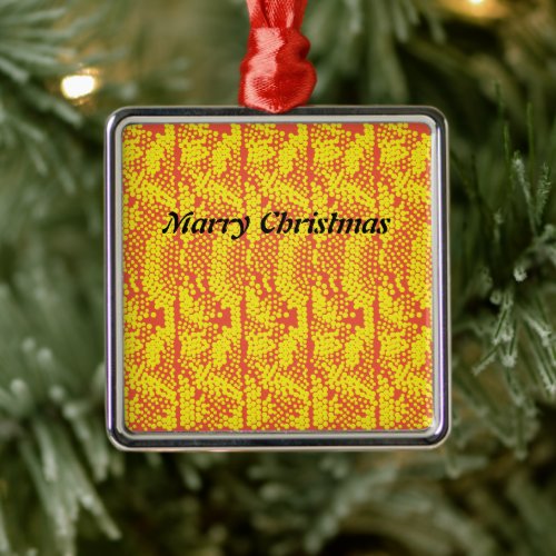 Add Charm to Your Tree with Cheerful Keepsake Metal Ornament