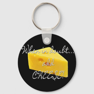 Add Cheese Keychain