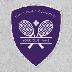 Add Club Name Tennis Players Any Color Patch
