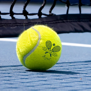 Add Club Name Tennis Team Any Color Personalized Tennis Balls