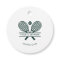 Add Club Name Tennis Team Green Custom