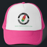 Add Company Logo Business Brand Customer Trucker Hat<br><div class="desc">Add your brand logo and custom text to this trucker hat that's perfect for creating brand awareness or as an advertising medium. Available in other colors and sizes. No minimum order quantity and no setup fee.</div>