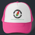 Add Company Logo Business Brand Customer Trucker Hat<br><div class="desc">Add your brand logo and custom text to this trucker hat that's perfect for creating brand awareness or as an advertising medium. Available in other colors and sizes. No minimum order quantity and no setup fee.</div>