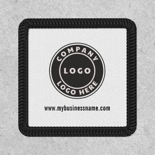 Add Company Logo Business Website Address Patch