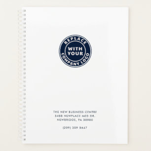 Add Company Logo DIY Business Branded Custom Planner