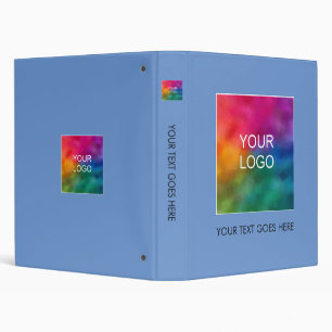 Add Company Logo Here Elegant Promotional 3 Ring Binder