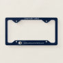 Add Company Logo Name and Business Website License Plate Frame