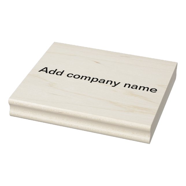 Add company name here title business  rubber stamp (Stamp)