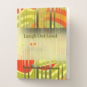Add Company Name Laugh Out Loud Pocket Folder