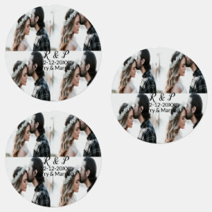 Add couple photo merry married add date year  labels