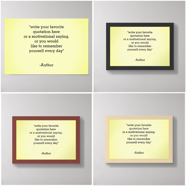 Add / Create Your Own Quote Poster (quote poster, inspirational quotes posters)