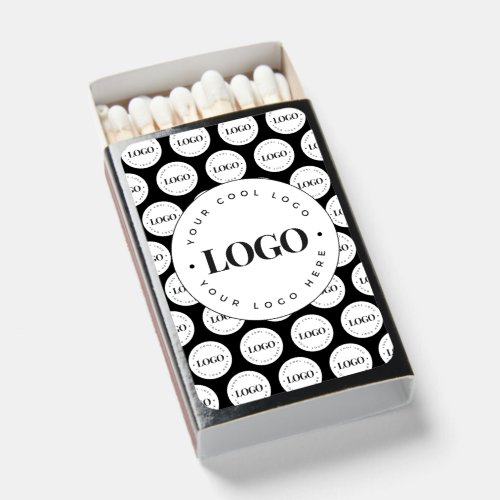 Add Custom Business Company Logo Repeating Matchboxes