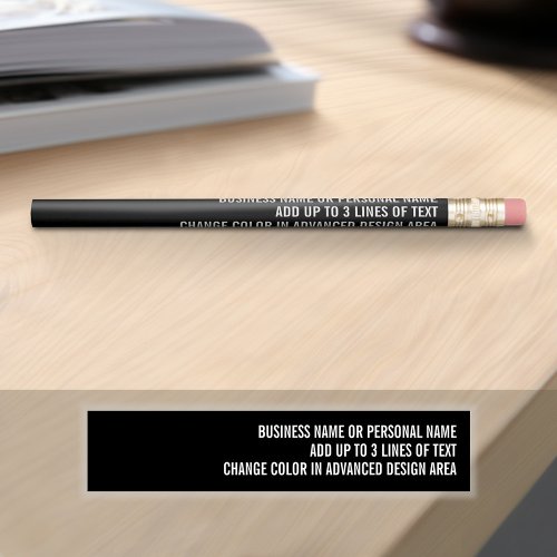 Add Custom Business Contact _ Can Edit Black Pencil