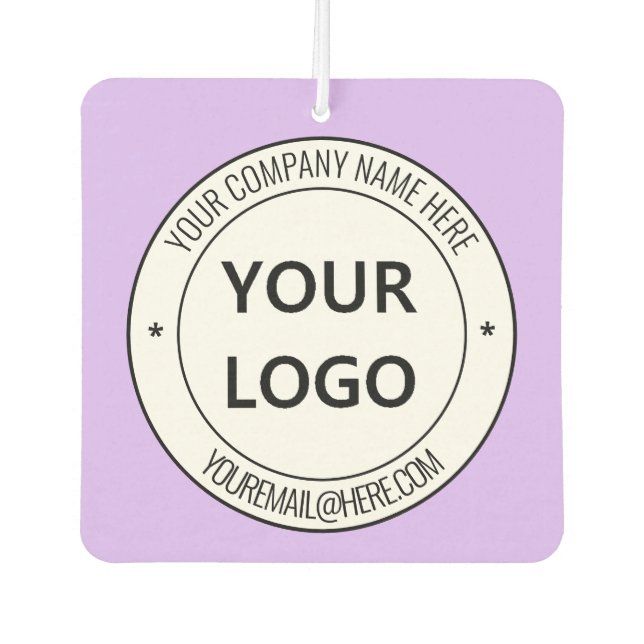 Add Custom Business Logo Promotional Personalized  Air Freshener