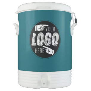 Add Custom Company Business Logo Igloo Beverage Cooler