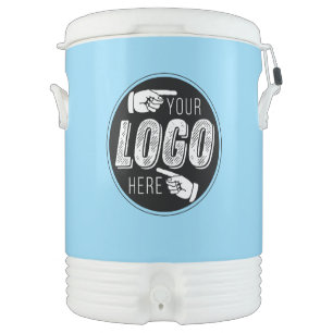 Add Custom Company Business Logo Igloo Beverage Cooler