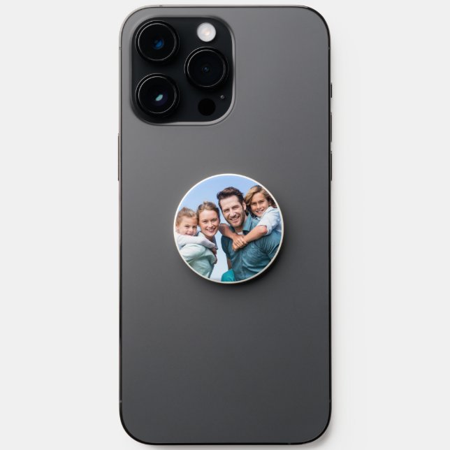 Add Custom Family Photo Popsocket (Front)