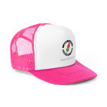 Add Custom Logo Business Brand Employee Swag Trucker Hat<br><div class="desc">Add your brand logo and custom text to this trucker hat that's perfect for creating brand awareness or as an advertising medium. Available in other colors and sizes. No minimum order quantity and no setup fee.</div>