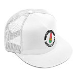 Add Custom Logo Business Brand Employee Swag Trucker Hat<br><div class="desc">Add your brand logo and custom text to this trucker hat that's perfect for creating brand awareness or as an advertising medium. Available in other colors and sizes. No minimum order quantity and no setup fee.</div>