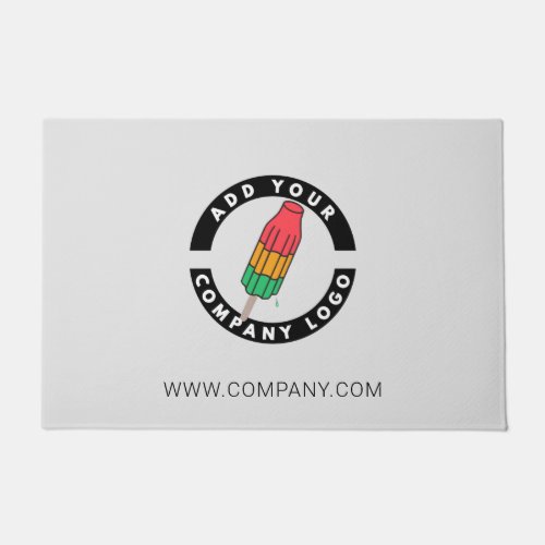 Add Custom Logo Business Brand Swag Doormat