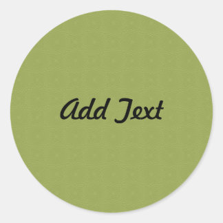 Add Custom Text Invite Classic Round Sticker