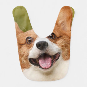 Add Dog Photo Personalized Customized Baby Bib