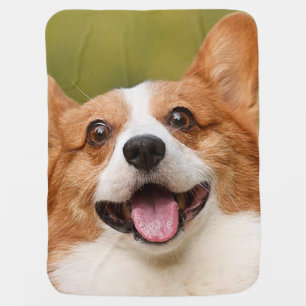 Add Dog Photo Personalized Customized Baby Blanket