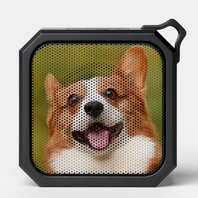 Add Dog Photo Personalized Customized Bluetooth Speaker (Front)