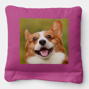 Add Dog Photo Personalized Customized Cornhole Bags