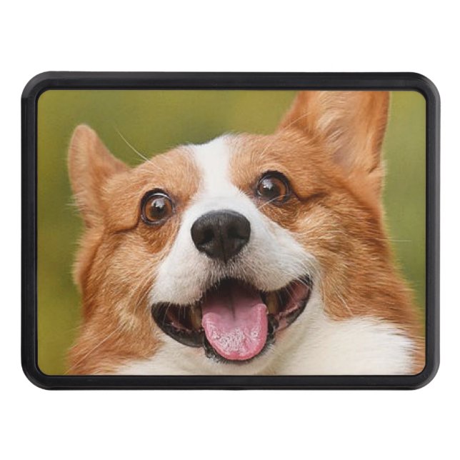 Add Dog Photo Personalized Customized Hitch Cover (Front)