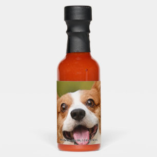 Add Dog Photo Personalized Customized Hot Sauces