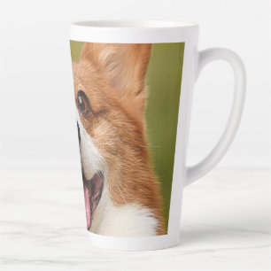 Add Dog Photo Personalized Customized Latte Mug
