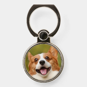 Add Dog Photo Personalized Customized Phone Ring Stand