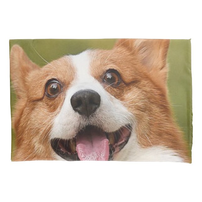 Add Dog Photo Personalized Customized Pillow Case (Front)