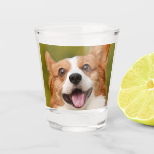 Add Dog Photo Personalized Customized Shot Glass
