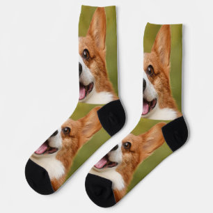 Add Dog Photo Personalized Customized Socks