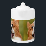 Add Dog Photo Personalized Customized Teapot<br><div class="desc">Add Dog Photo Personalized Customized, Add Dog Photo, Personalized, Customized, Dog Photo, Dog, Dogs, Pet, Pets, Photo</div>
