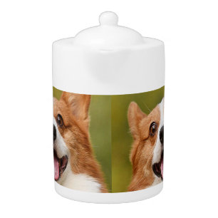 Add Dog Photo Personalized Customized Teapot