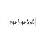 Add favorite Text - One Line Handwritten Font Self-inking Stamp Add favorite Text - One Line Handwritten Font Self-inking Stamp
