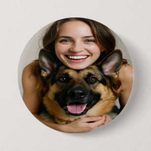Add German Shepherd Photo Personalize Button