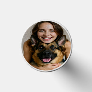 Add German Shepherd Photo Personalize Golf Tees