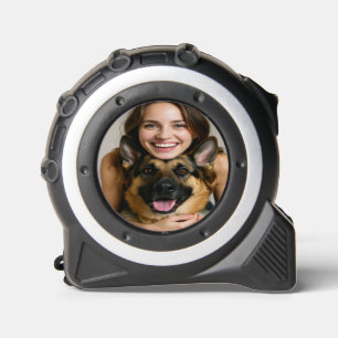 Add German Shepherd Photo Personalize Tape Measure