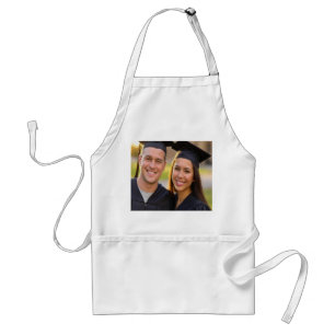 Add Graduation Photo Customize Adult Apron