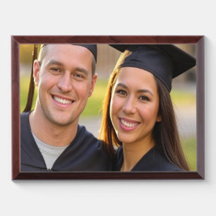 Add Graduation Photo Customize Award Plaque