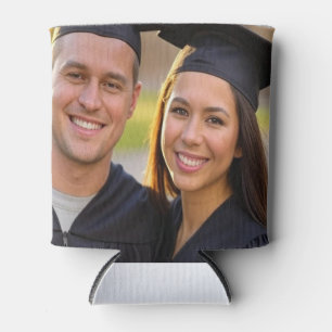 Add Graduation Photo Customize Can Cooler