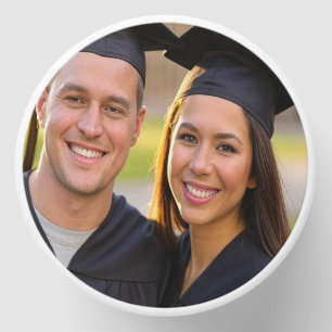Add Graduation Photo Customize Mini Candle Favors