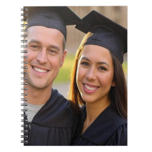 Add Graduation Photo Customize Notebook