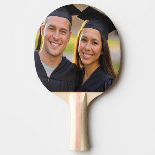 Add Graduation Photo Customize Ping Pong Paddle
