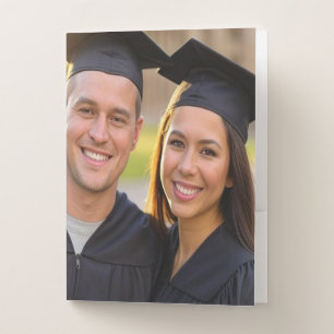 Add Graduation Photo Customize Pocket Folder