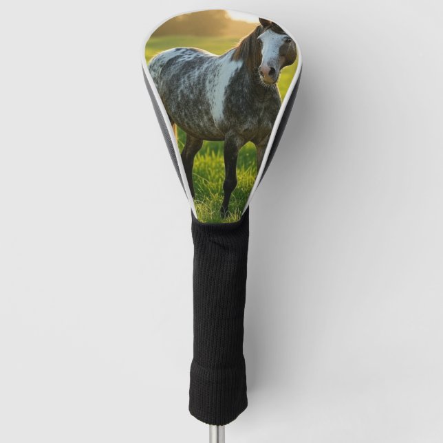 Add Horse Photo Customize Golf Head Cover (Front)